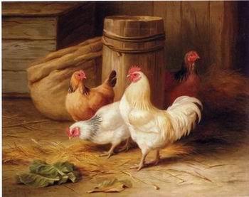 unknow artist Cock 187 Germany oil painting art